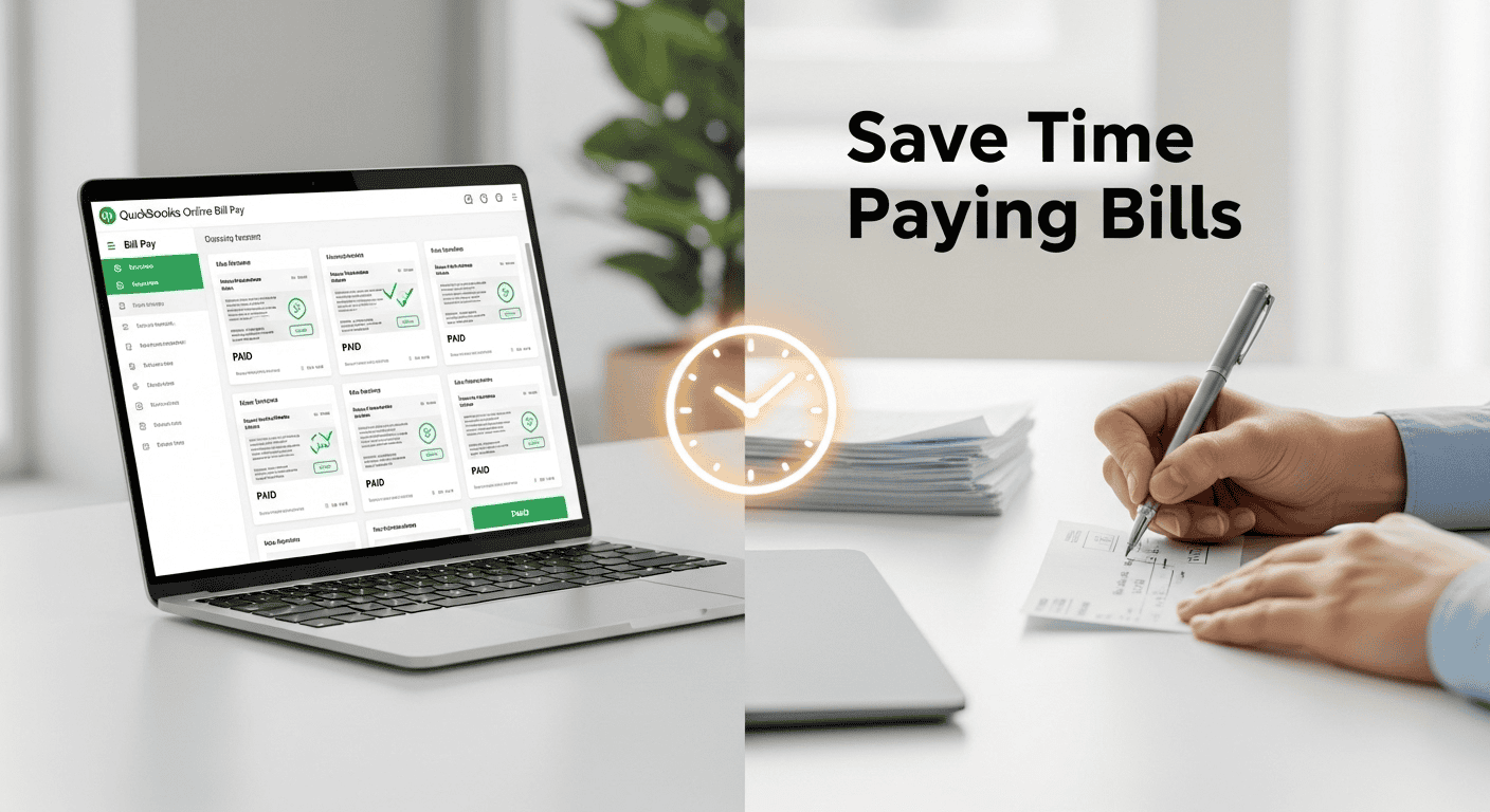 The Ultimate Showdown: QuickBooks Online Bill Pay vs. Writing Checks – Which Truly Saves More Time?